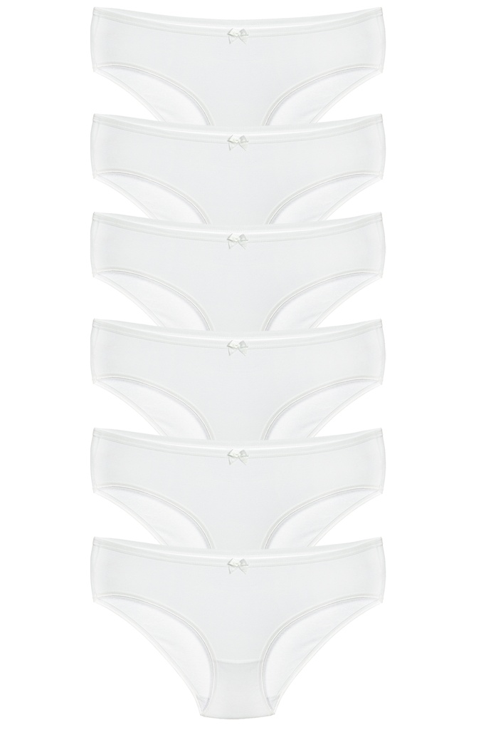 Women's StayDry Briefs, Cotton-Elastane Blend 6-pack