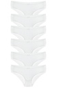 Women's StayDry Briefs, Cotton-Elastane Blend 6-pack - 2276