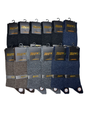 Men's Wool Calf-Length Socks,  12-Pack 