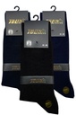 Men's Seameless Thick Bamboo Calf-Length Socks, 3-Pack
