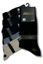 Men's Seemless Bamboo Calf-Length Socks, 12-Pack