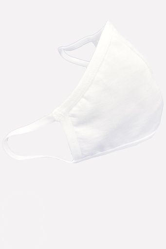 [TOLIN5001.03 BEYAZ STD] Face Masks, 100% Cotton 3-pack (WHITE)