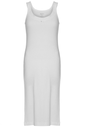 Women's Ribbed Knee-Length Sleeveless Slip, 100% Cotton