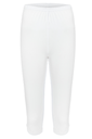 Women's Ribbed Knee Length Leggings, 100% Cotton 