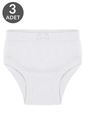Girl's Briefs, 100% Cotton 3-pack