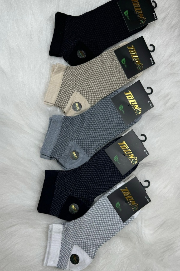 Erkek Bambu Patik Çorap Seti 10525