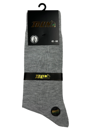 [TOLIN14100.03] Men's Seemless Bamboo Calf-Length Socks, 3-Pack