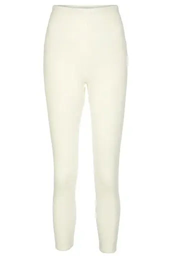 [TOLIN0721] Women's Ribbed Full-Length Leggings, 100% Cotton 