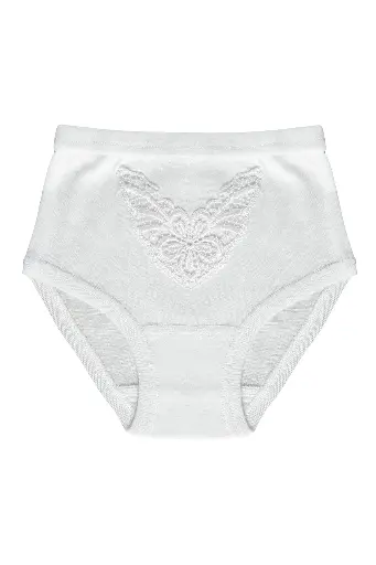 [TOLIN0240.03] Tolin 3 Lü Paket %100 Pamuk Güpürlü Kız Çocuk Külot 240