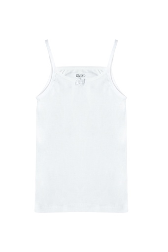 [TOLIN1421] Tolin Paket %100 Pamuk Kız Çocuk İp Askılı Atlet 1421