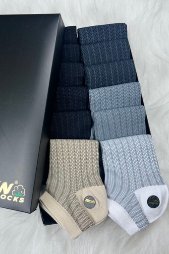 [TOLIN10528] Erkek Bambu Patik Çorap 10528