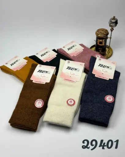 [TOLIN29401] جرابات نسائي صوف ساق طويل - 29401